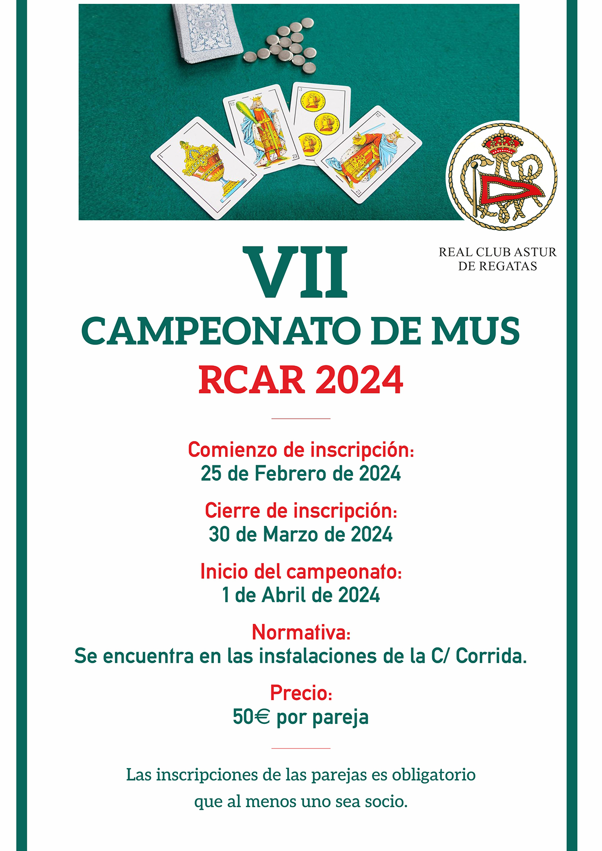 VII CAMPEONATO DE MUS RCAR 2024