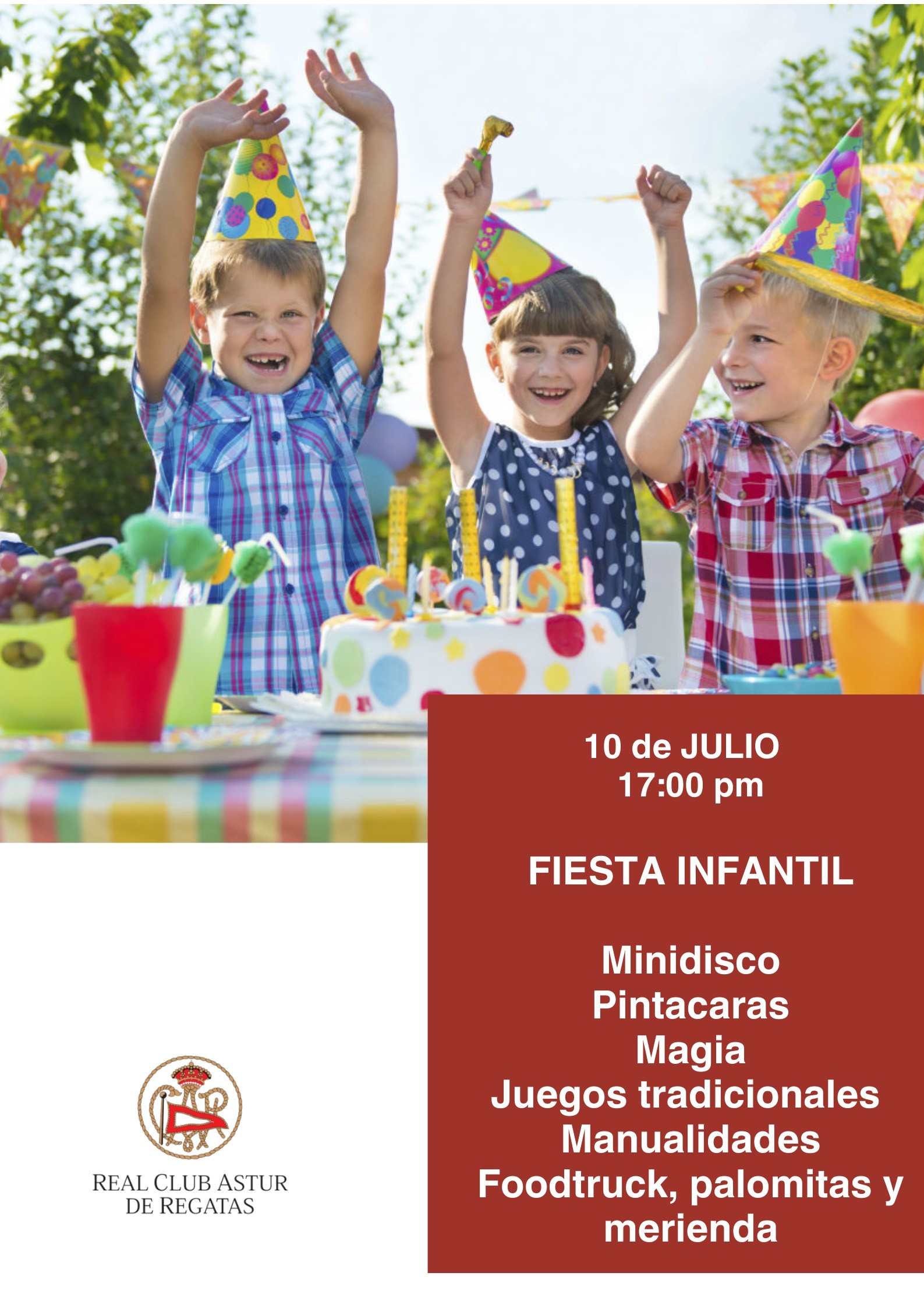 Fiesta Infantil, 10 de julio de 2024
