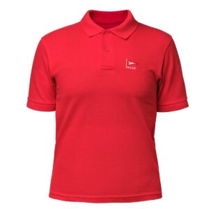 Polo rojo hombre