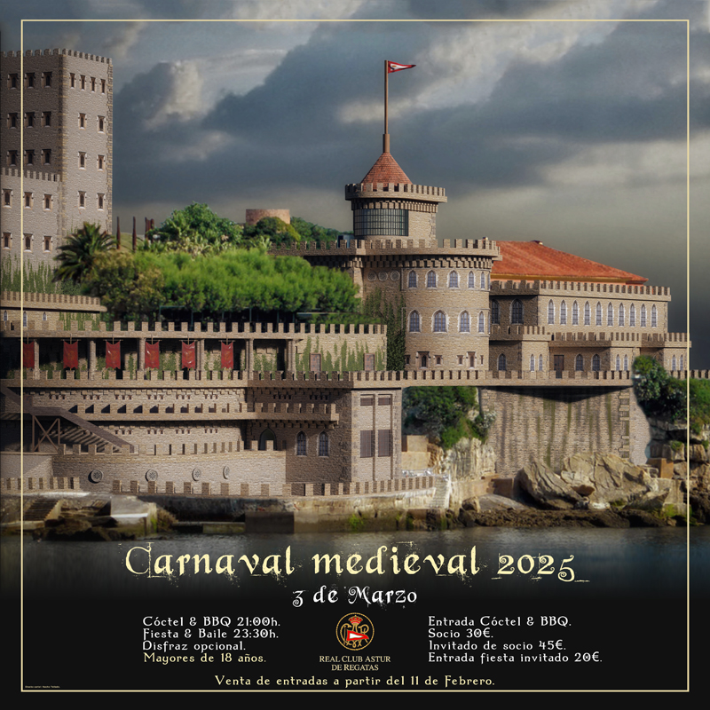 Cartel Fiesta Carnaval, 3 de marzo de 2025